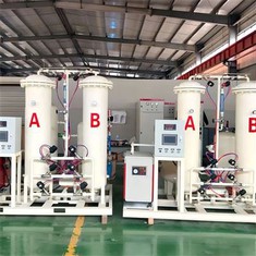 Planta de oxígeno en el hospital